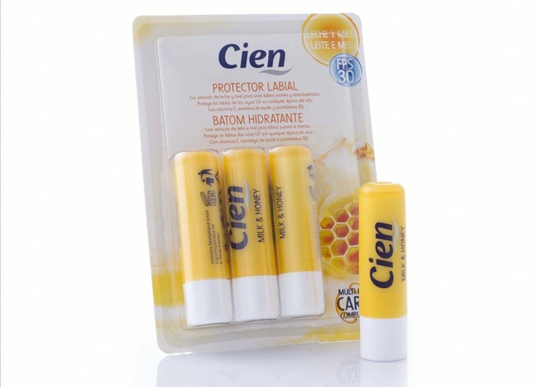 Producto Cien milk&honey lip balm