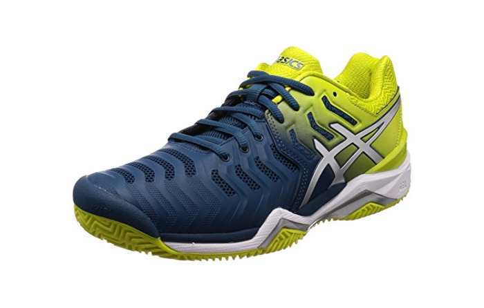 Moda Asics Gel-Resolution 7 Clay, Zapatillas de Tenis para Hombre, Azul