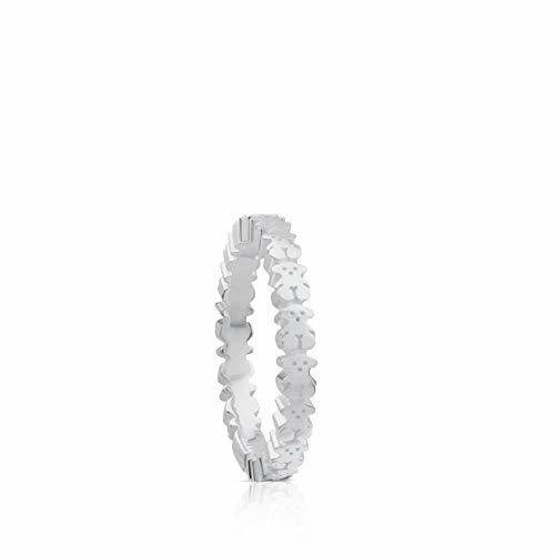 Social Anillo TOUS Straight de plata de primera ley