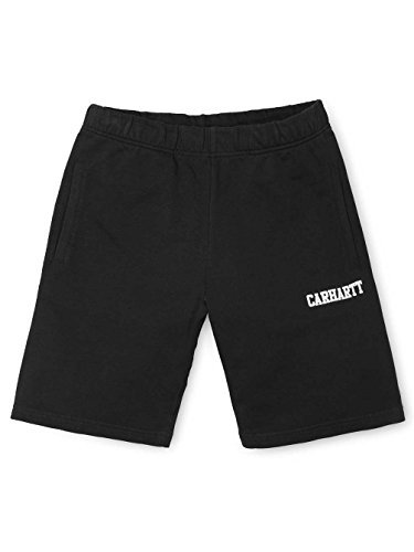 Lugares Carhartt College Sweat Short Shorts para Hombre Negro 102467337H4