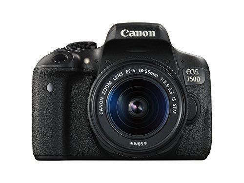 Canon EOS 750D - Cámara réflex digital de 24.2 MP
