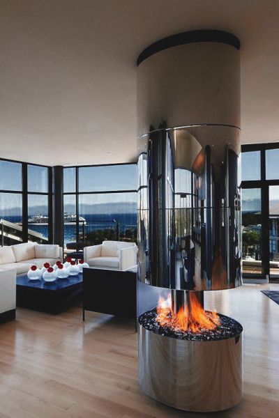 Lareiras interiores