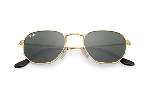 Social Ray-Ban G-15 Gafas de sol verde clásico RB3548N oro