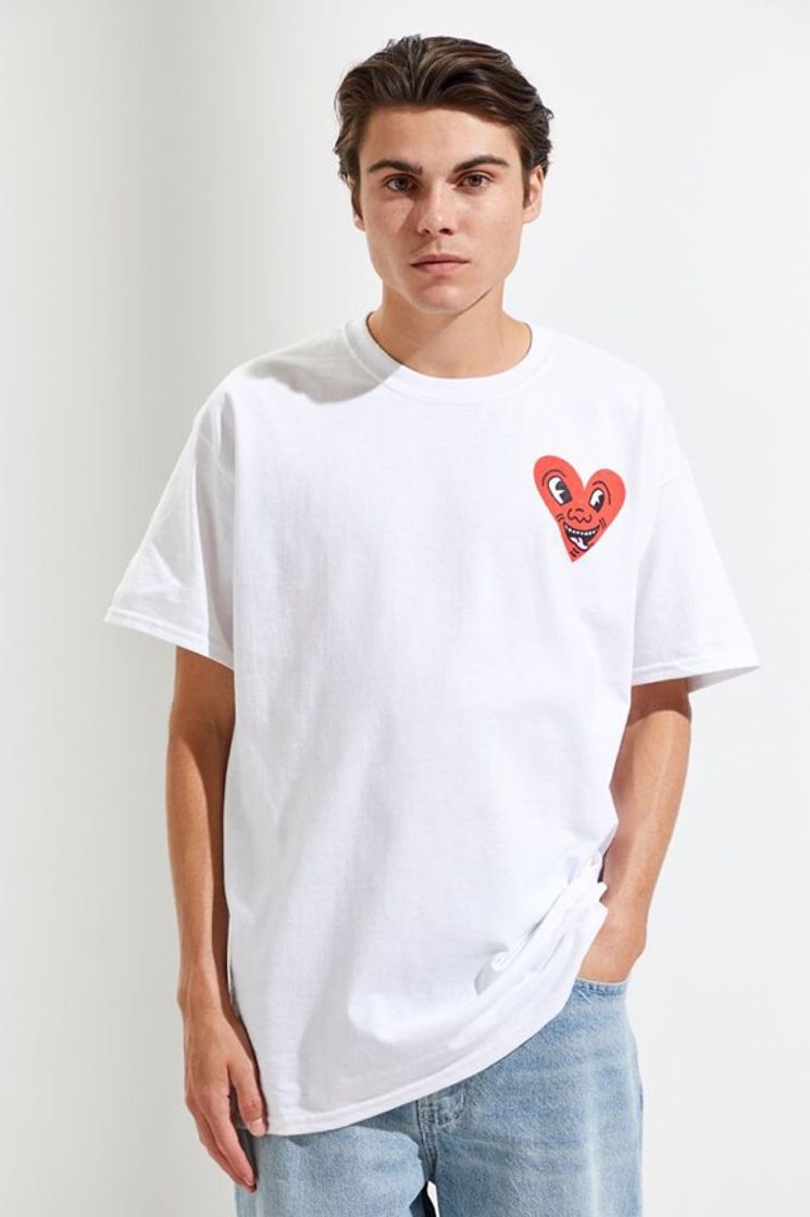 Moda Keith Haring Heart Tee