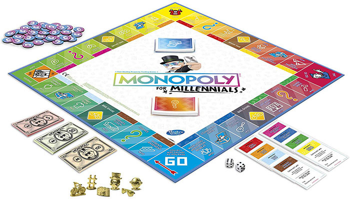 Fashion Monopoly for Millennials Board Game: Toys & Games - Amazon.com