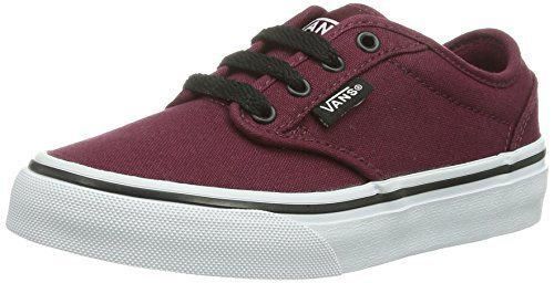 Moda Vans Atwood, Zapatillas Unisex Niños, Rojo