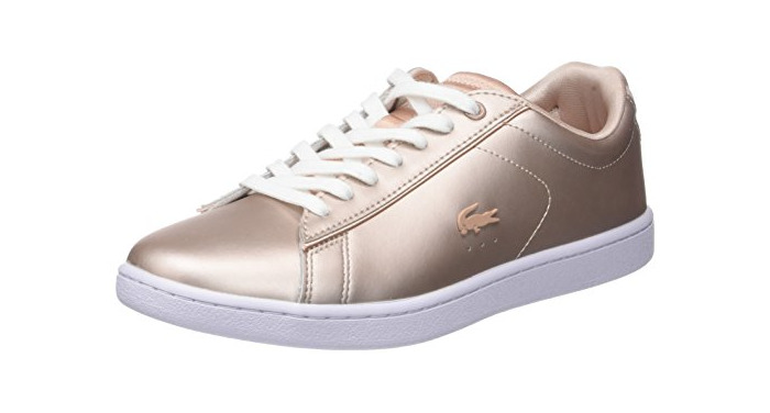 Moda Lacoste Carnaby EVO 118 7 SPW, Zapatillas para Mujer, Rosa