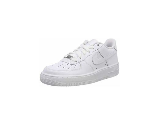 Nike Air Force 1, Zapatillas de Baloncesto Unisex Niños, Blanco