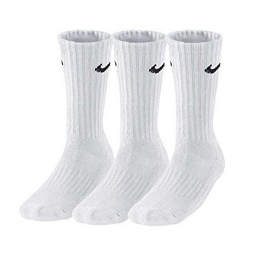 Nike 3Ppk Value Cotton Crew - Calcetines unisex