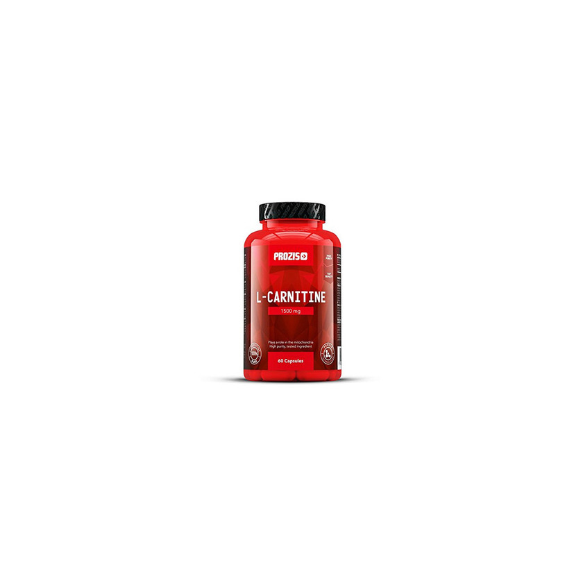 Social Prozis L-Carnitina - 60 Cápsulas de aminoácidos, 1500 mg