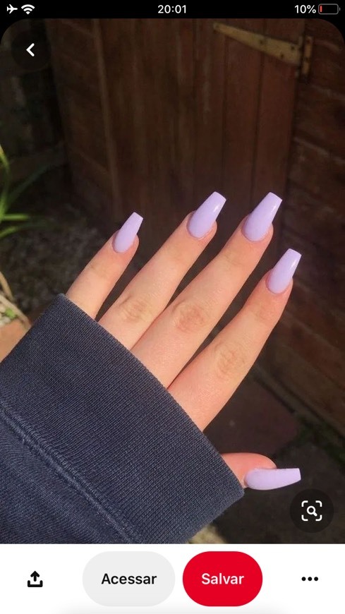 Fashion Purple nail