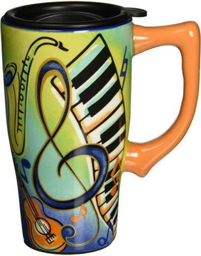 I Love Lucy Spoontiques Music Travel Mug