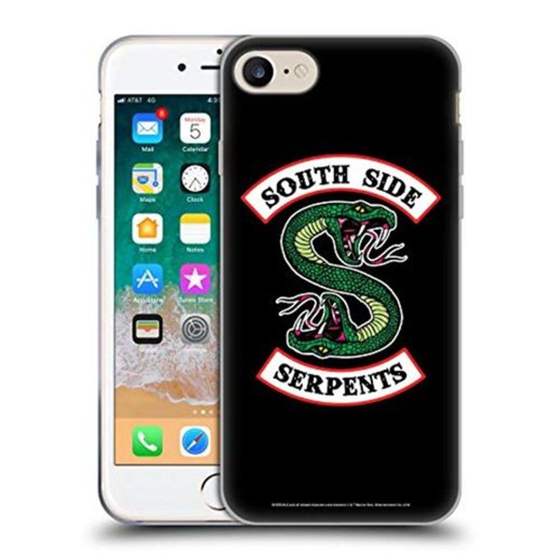 Electronic Official Riverdale South Side Serpents Graphic Art Soft Gel Case Compatible for