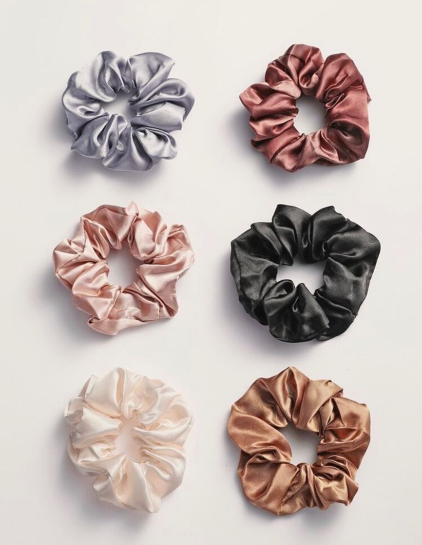 Producto 6pcs Solid Scrunchie