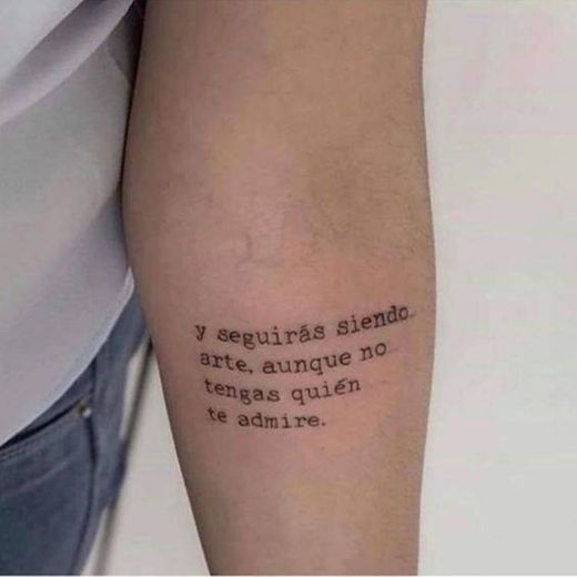 Tatuaje frase8