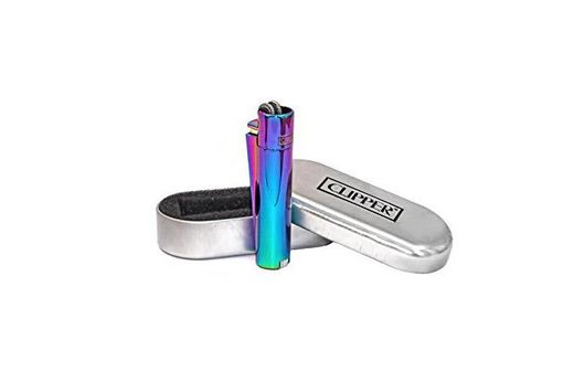 Clipper Rainbow Lighter Metal Flint