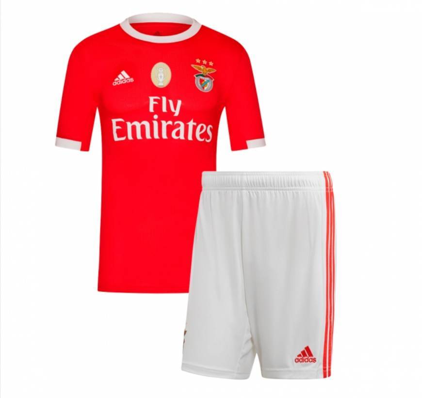 Social CONJUNTO ADIDAS BENFICA SL EQUIPAMENTO PRINCIPAL 2019-2020 