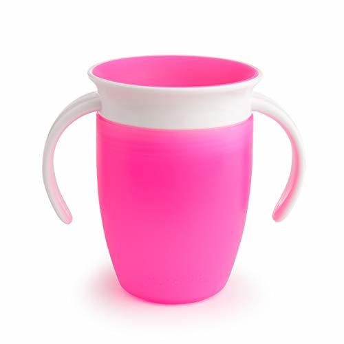 Product Munchkin Miracle 360° 012272 - Vaso de Entrenamiento Antiderrames con Asas