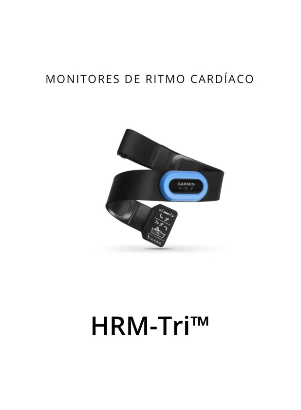 Producto Monitor de ritmo cardíaco HRM-TRI