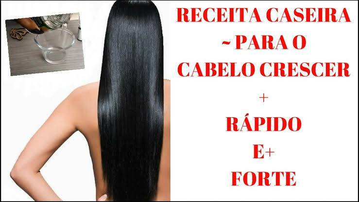 Moda Receita pra crescer cabelo