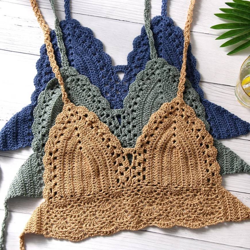 Product Top em crochet 