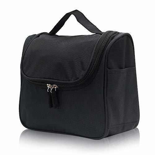 Social Nuobk Bolsa Viaje de Aseo Colgante,Impermeable Neceser de Viaje, Bolsas de Aseo
