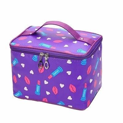 Social Nuevo Flamenco cosmético del Bolso del Organizador del Recorrido Necessaire compone la