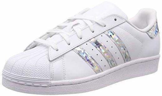 adidas Superstar J Zapatillas de Gimnasia Unisex Niños, Blanco