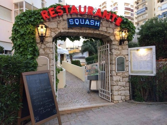 Restaurantes Squash Restaurante - Praia da Rocha - Portimão