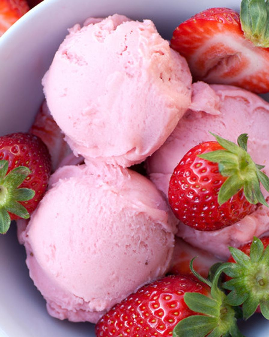 Social Gelado de morango 