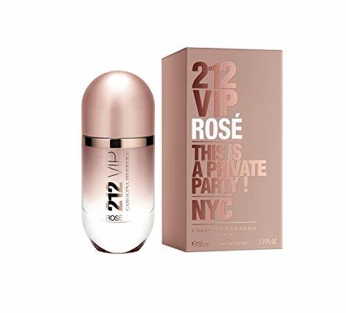 Belleza Carolina Herrera 212 Vip Rosé Agua de Perfume Vaporizador