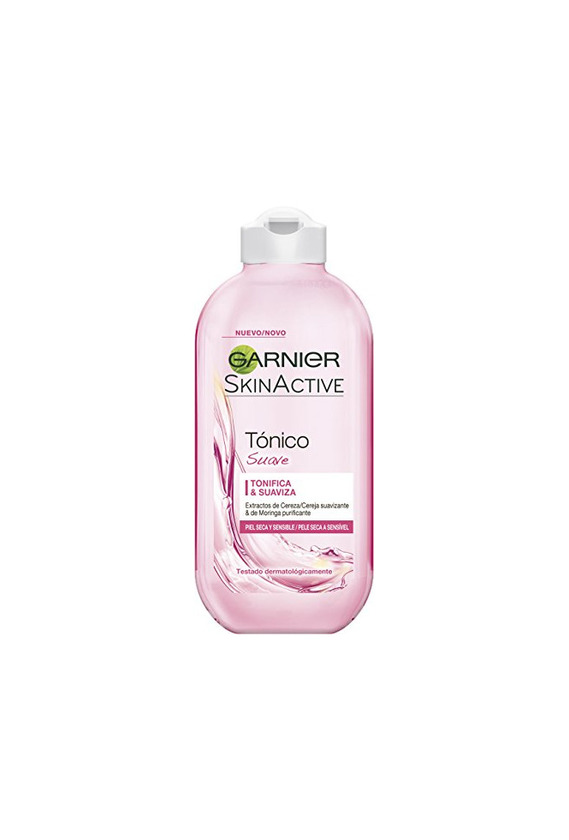 Social Garnier Skin Active Tónico Suave Essentials para Pieles Secas y Sensibles