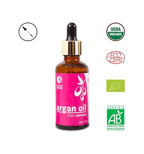 Aceite de Argán 100% Puro, Natural, Orgánico 100 ml