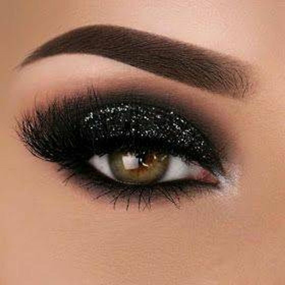 Moda Makeup Black/Glitter 