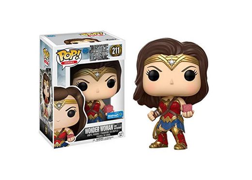 Funko Pop DC Justice League Wonder Woman Exclusive, Multicolor