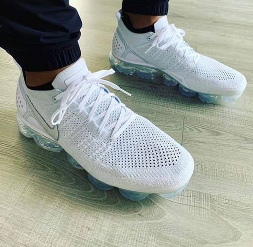 Nike W Air Vapormax Flyknit 3, Zapatillas de Atletismo para Mujer, Blanco