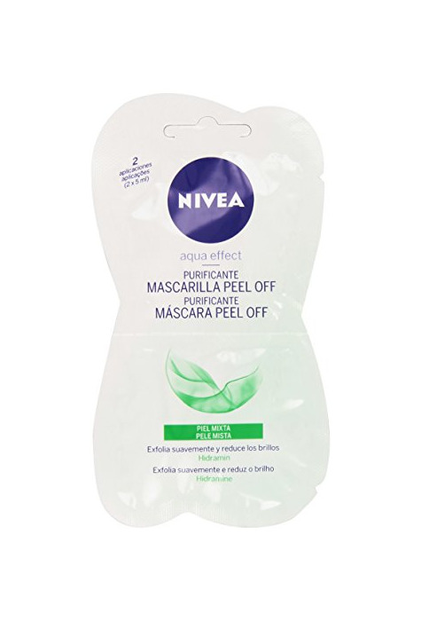 Products NIVEA - Mascarilla purificante Peel Off - Piel mixta - 2 aplicaciones