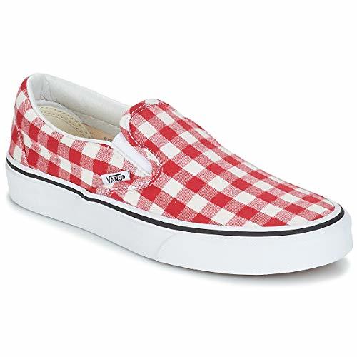 Products VANS Classic Slip-ON Slip on Mujeres Rojo/Blanco