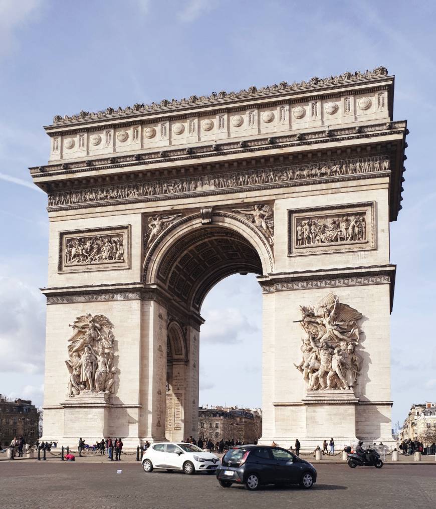 Lugar Arco de Triunfo de París