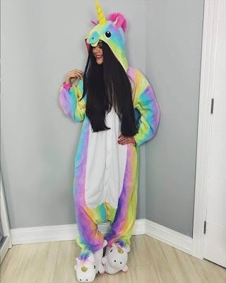 Moda Pijama de unicornio 🦄 