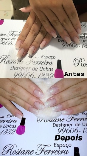 Rose unhas 