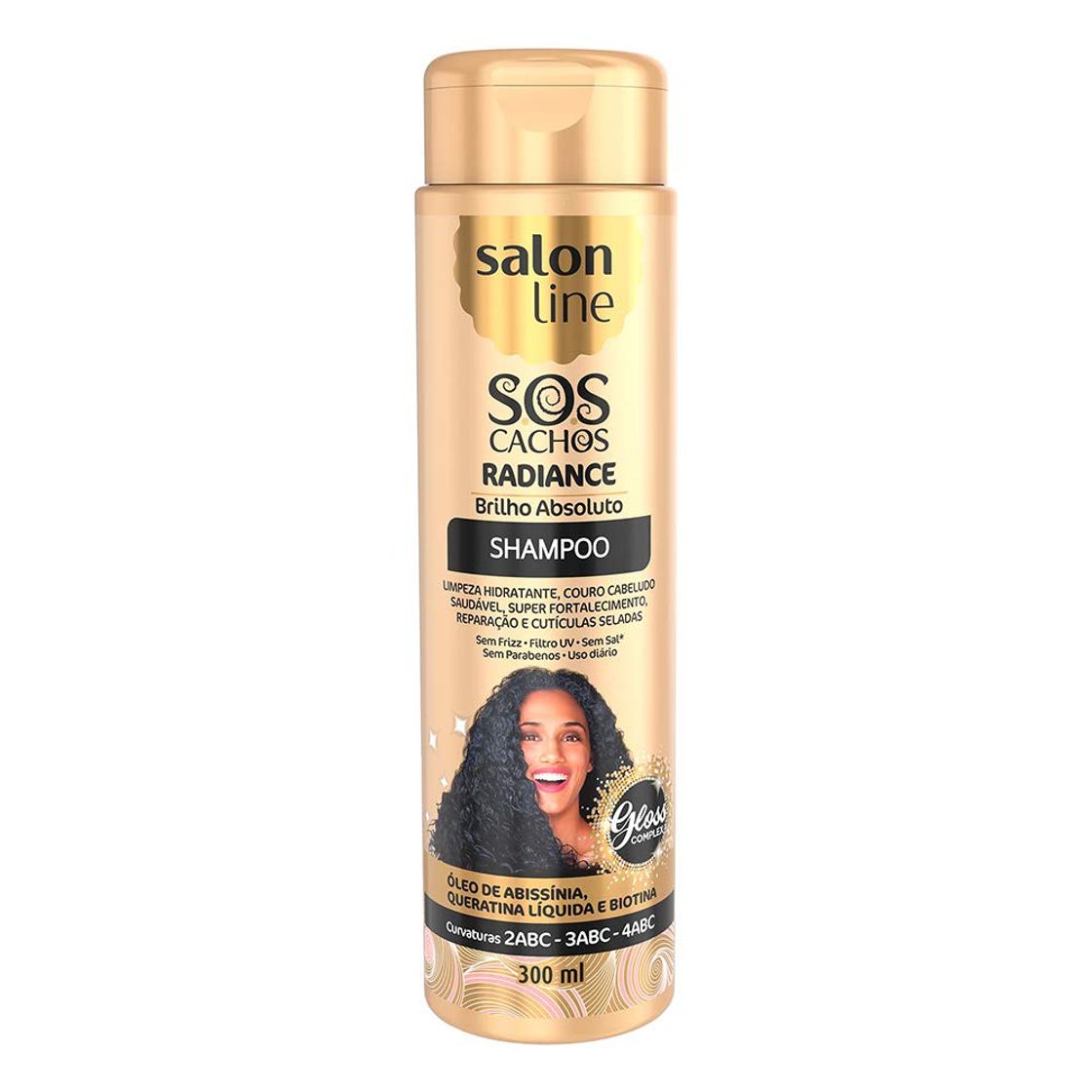 Moda Shampoo Salon line SOS cachos radiantes 