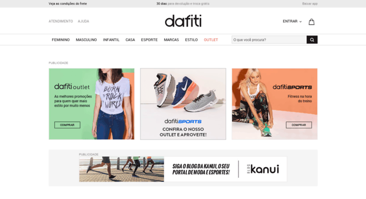 Moda Dafiti: Calçados e Moda Online - Sapatos, Roupas, Bolsas e Mais