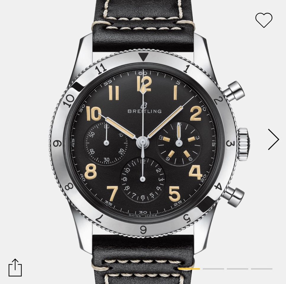 Product AVI Ref. 765 1953 Re-Edition Steel - Black AB0920131B1X1