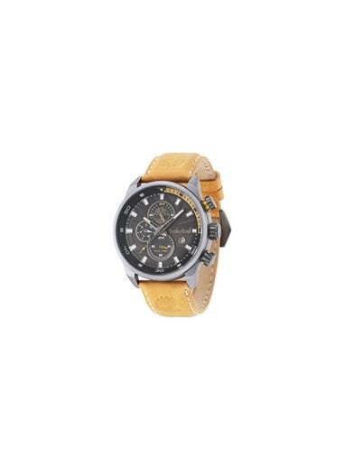 Timberland  14816JLU/02 - Reloj de Cuarzo para Hombre con Esfera analógica Negra y