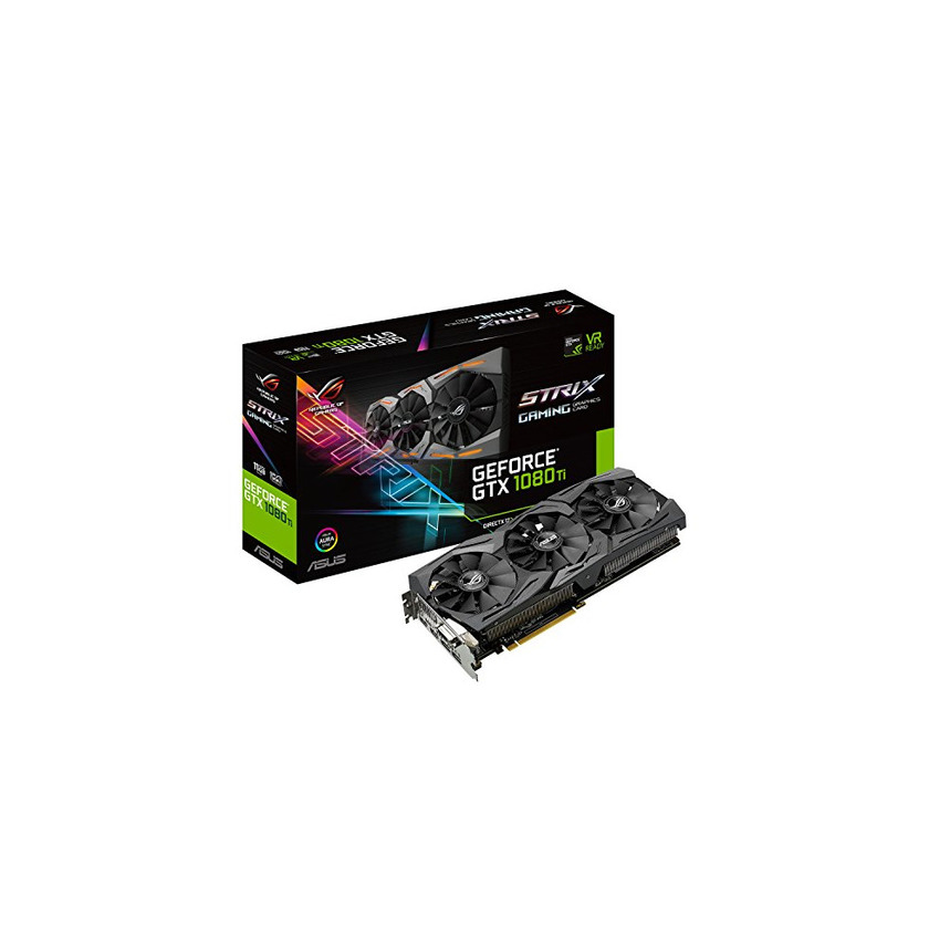 Electrónica ASUS ROG-STRIX-GTX1080TI-11G-GAMING - Tarjeta gráfica