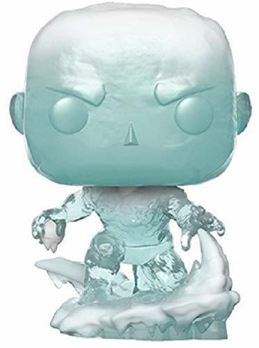 Social Funko Pop Bobble Vinyle Marvel: 80th-First Appearance-Iceman Figura Coleccionable, Multicolor