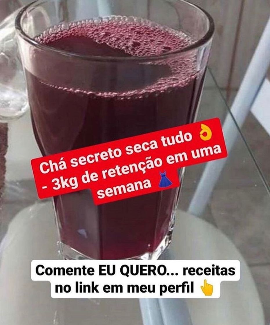 Moda Chá seca barriga 👩🏻‍🍳