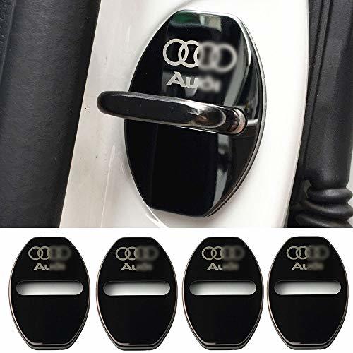 Producto YYD 4PCS Cubierta de Bloqueo de Puerta de Acero Inoxidable Audi -