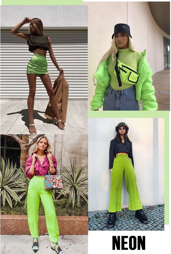 Moda Look neon